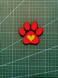 Paw with Heart Patch
