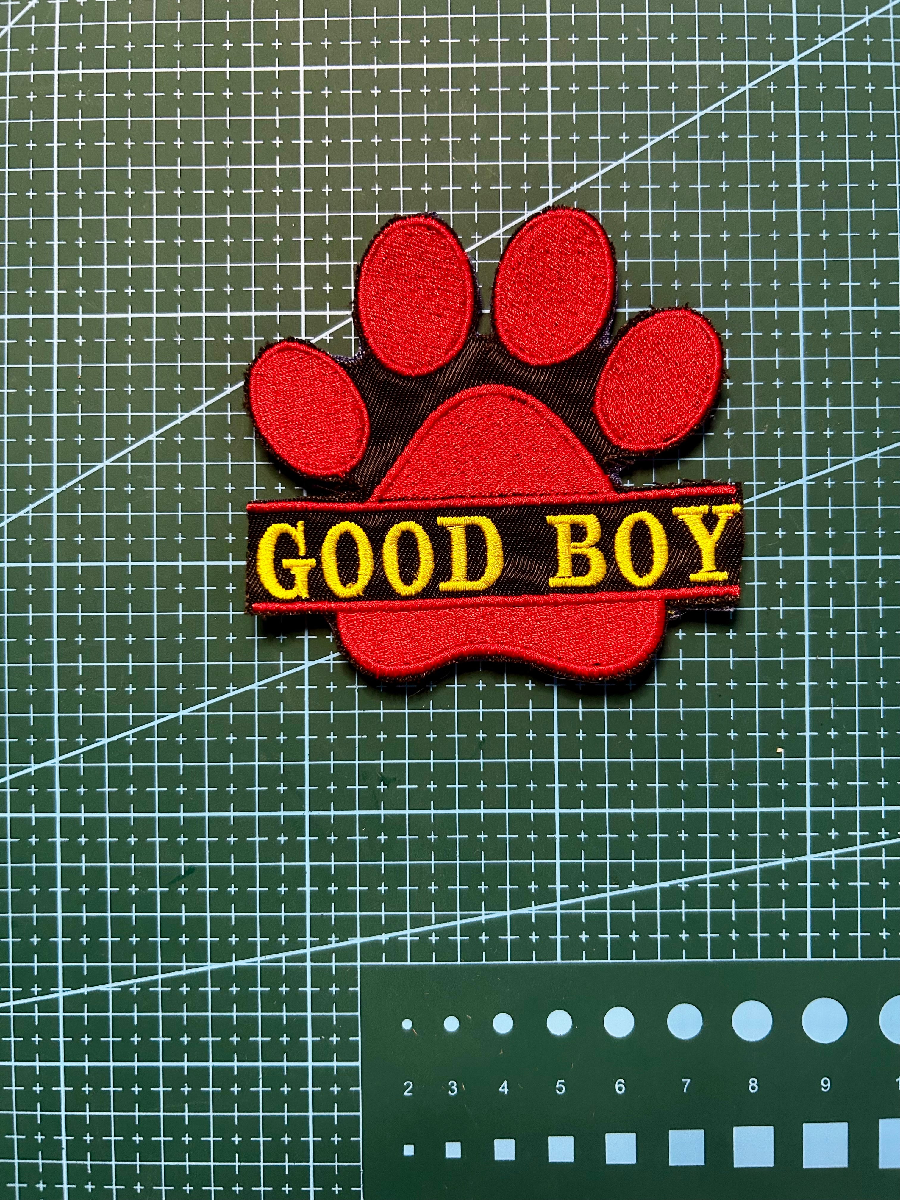 Good Boy Patch (auch als „Good Girl“ erhältlich)
