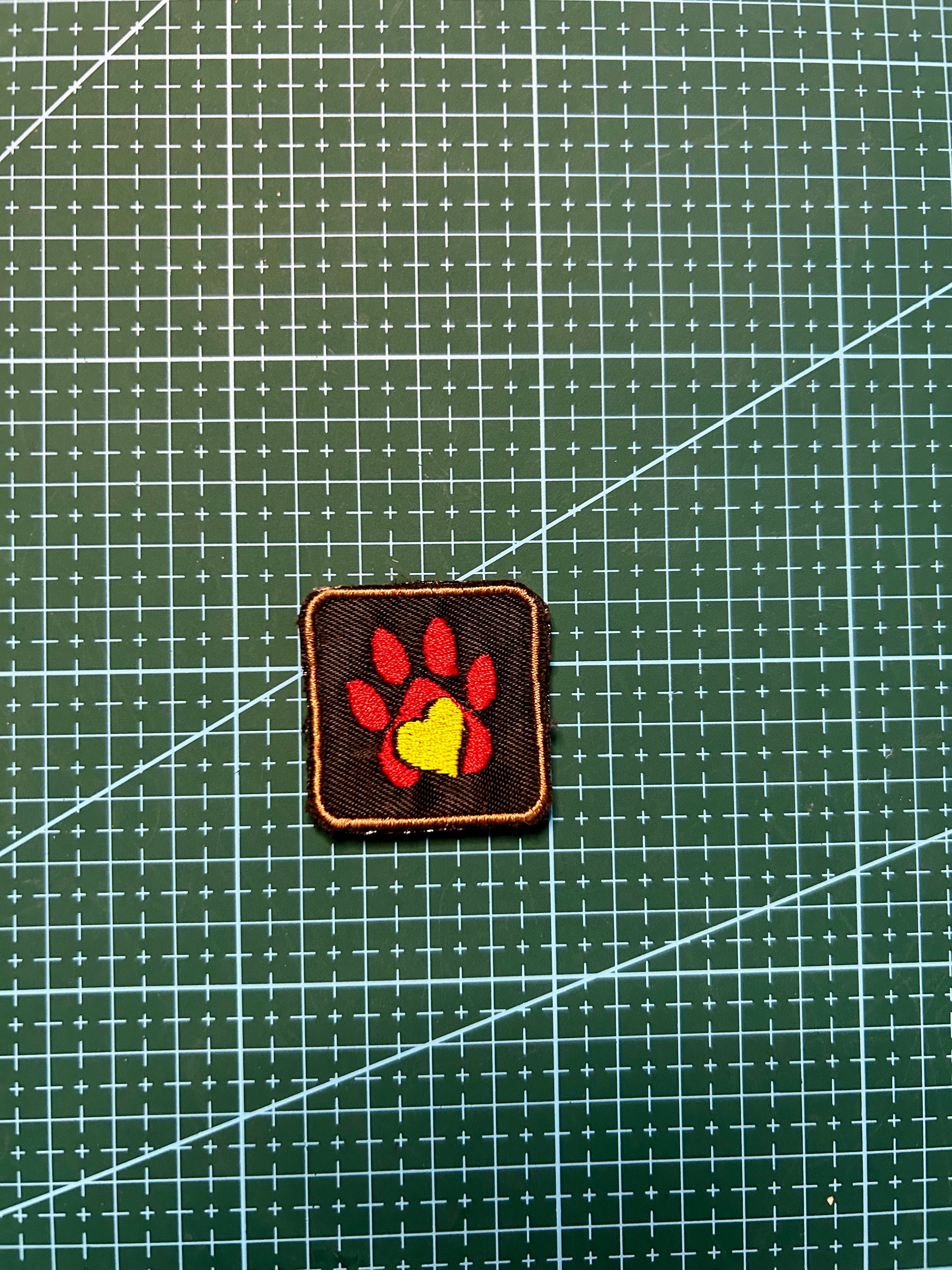 Paw & Heart Patch