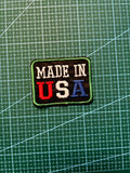 Made in USA Patch